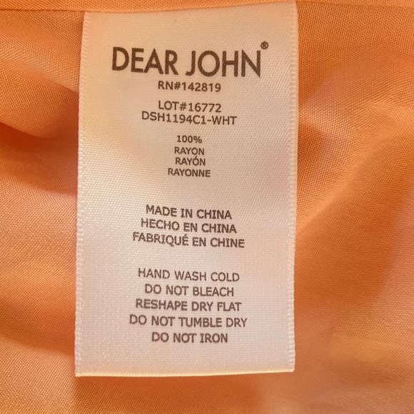 NWT Dear John Valentina Dress Size Small - Picture 8 of 11